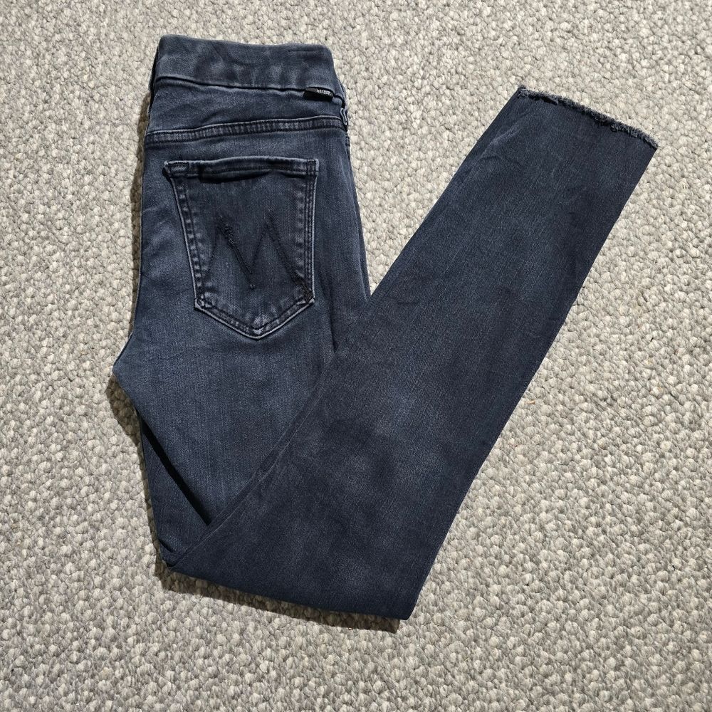 MOTHER the Looker Ankle Fray Jeans